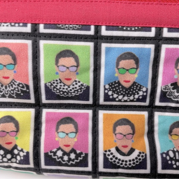 New Ruth Bader Ginsburg RBG Cosmetic Bag or Pencil Bag - Picture 5 of 9